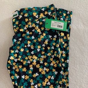 Shamrock leggings NWT